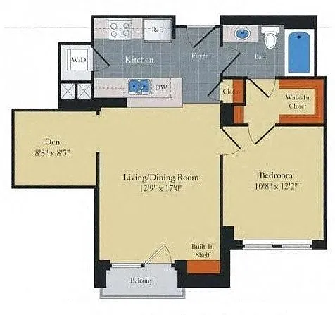 Floor plan A4D