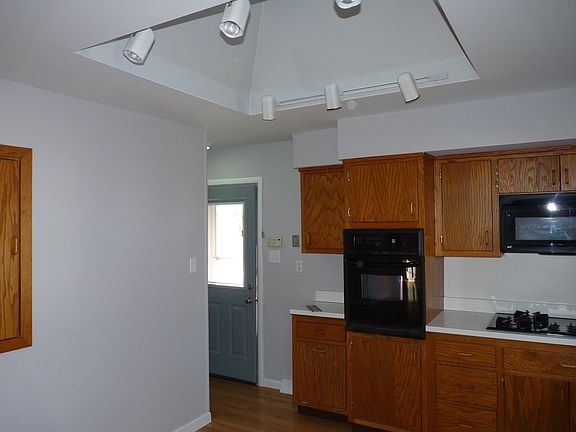 Kitchen with skylight