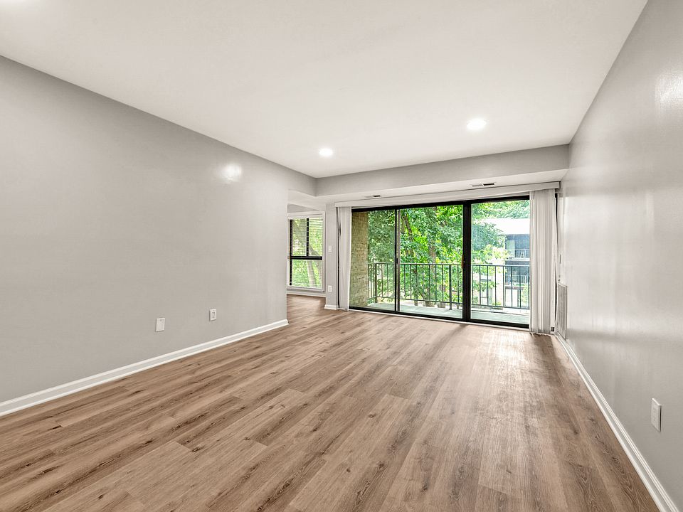 Living room opens to balcony