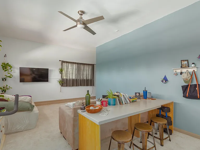 before remodel, displaying other furniture layout options
