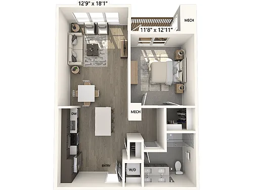 Floor plan AM19.9S