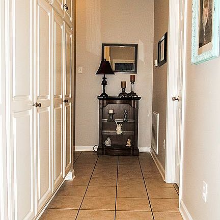 Hallway from garage