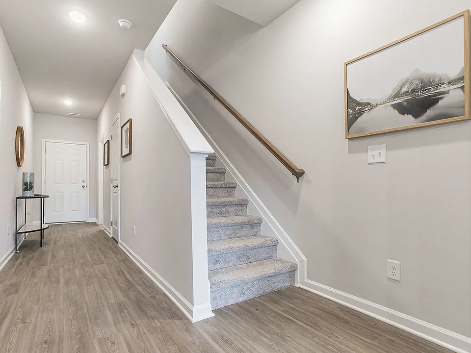 Staircase from Entry Foyer to 2nd Floor