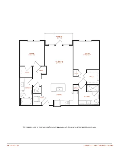 Floor plan B1 - ALT 1