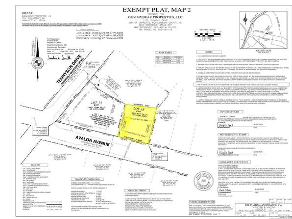3842 Avalon Ave Lot 1B, Charlotte, NC 28208