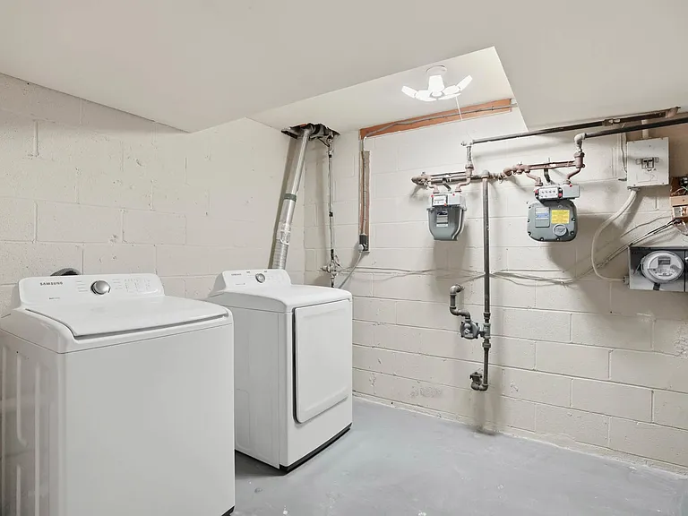 Lower level Laundry w/ washer & dryer