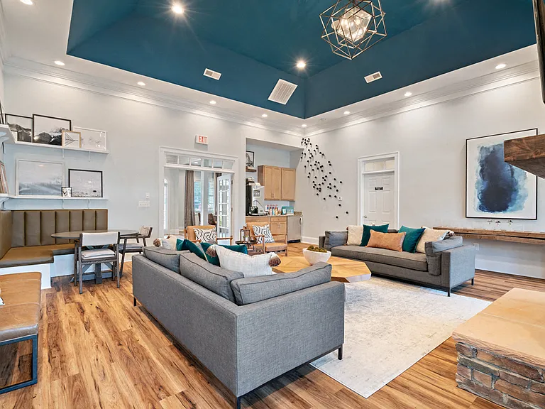 Enjoy the beautiful clubhouse at Hawthorne at Horse Pen Creek