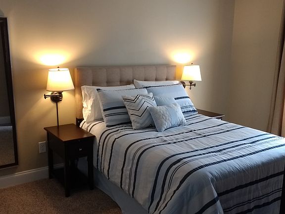 Furnished Bedroom w/ Full Size Bed
