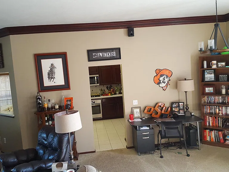 Formal dining room/office