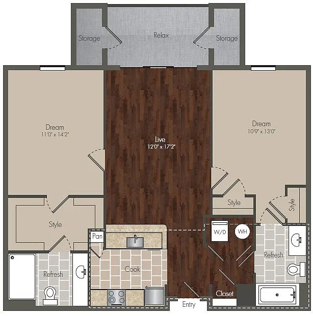 Floor plan BB1