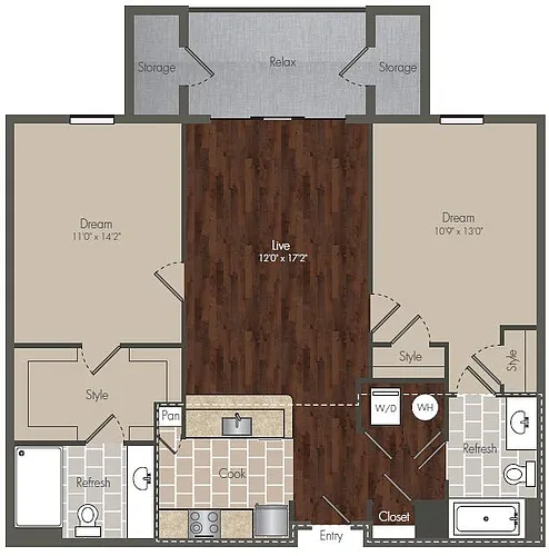 Floor plan BB1