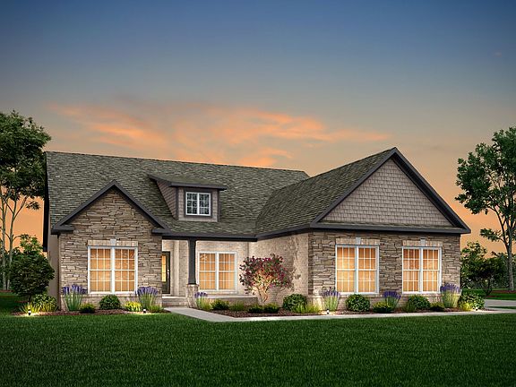 Preliminary rendering shown. Elevation style and material subject to change at any time without noti