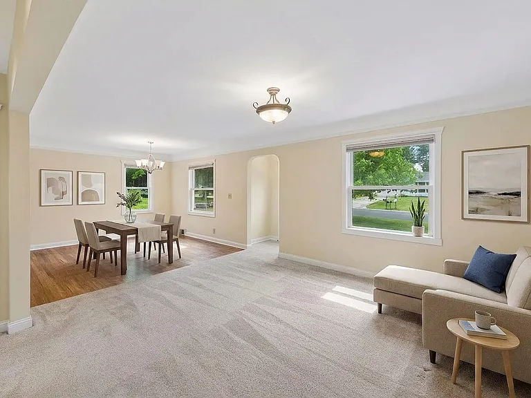 Front rooms (AI staged)