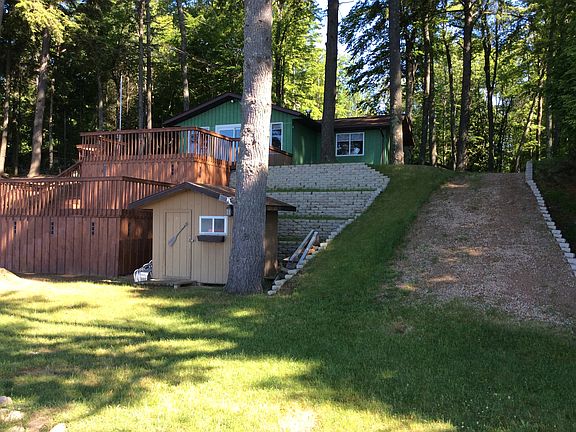 view of camp from dock