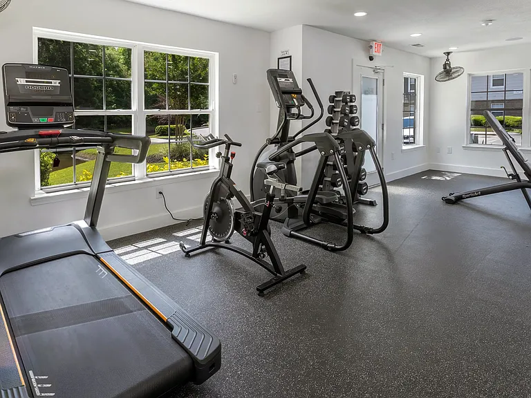 Break a sweat in our fully equipped fitness center!