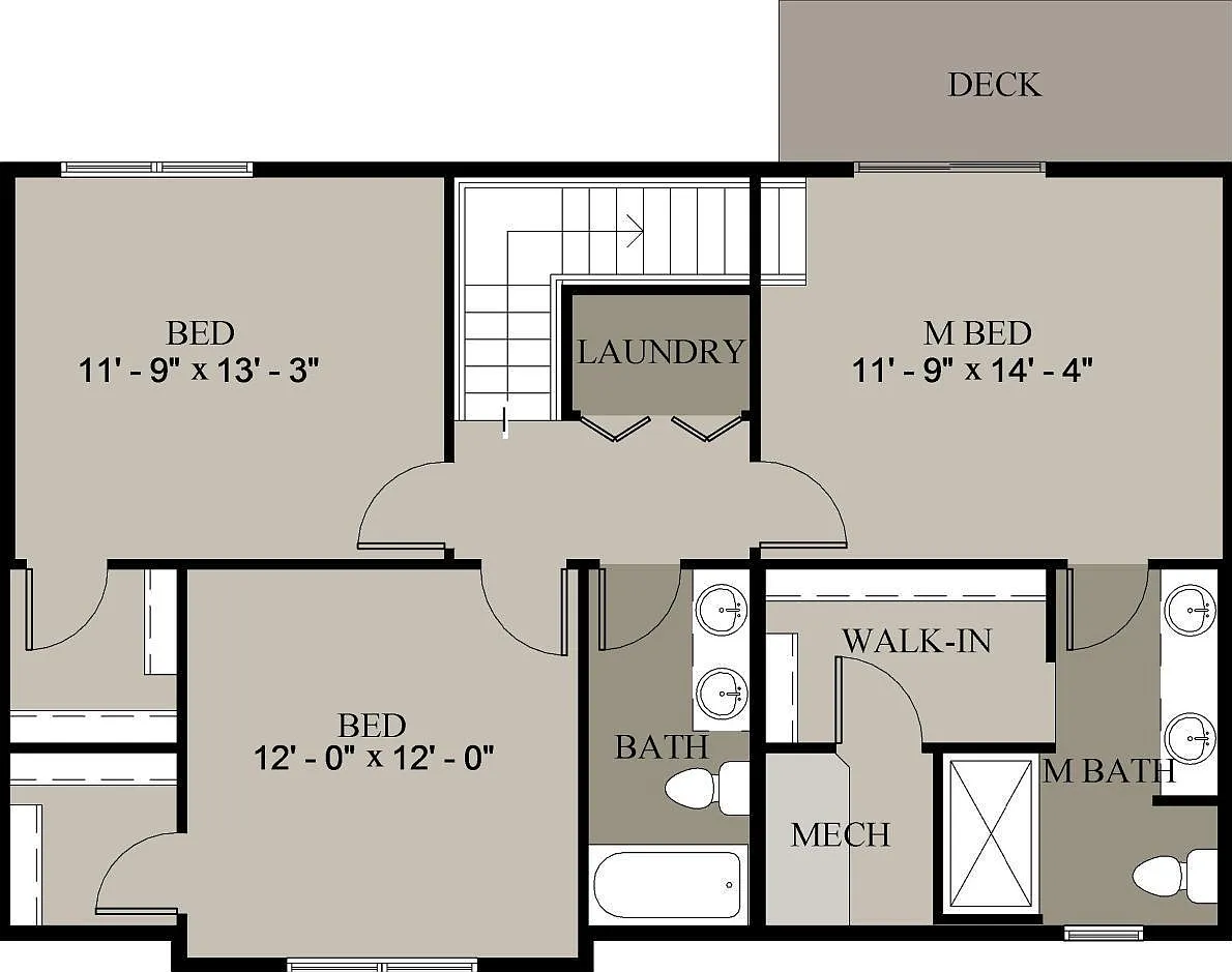 3 bed, 2.5 bath, 1434 sqft, $1,795 — Photo 4