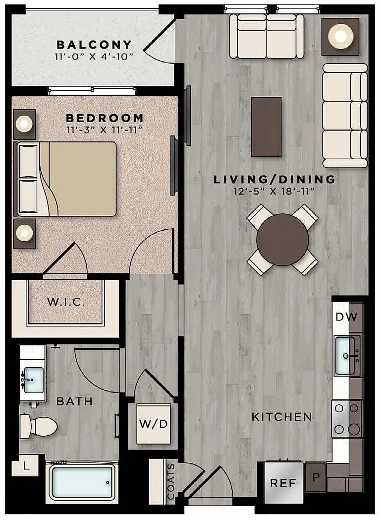 Floor plan Furnished-f-a2-779sf