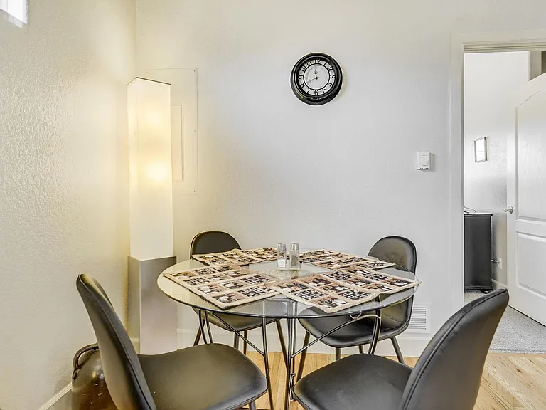Dining table for four
