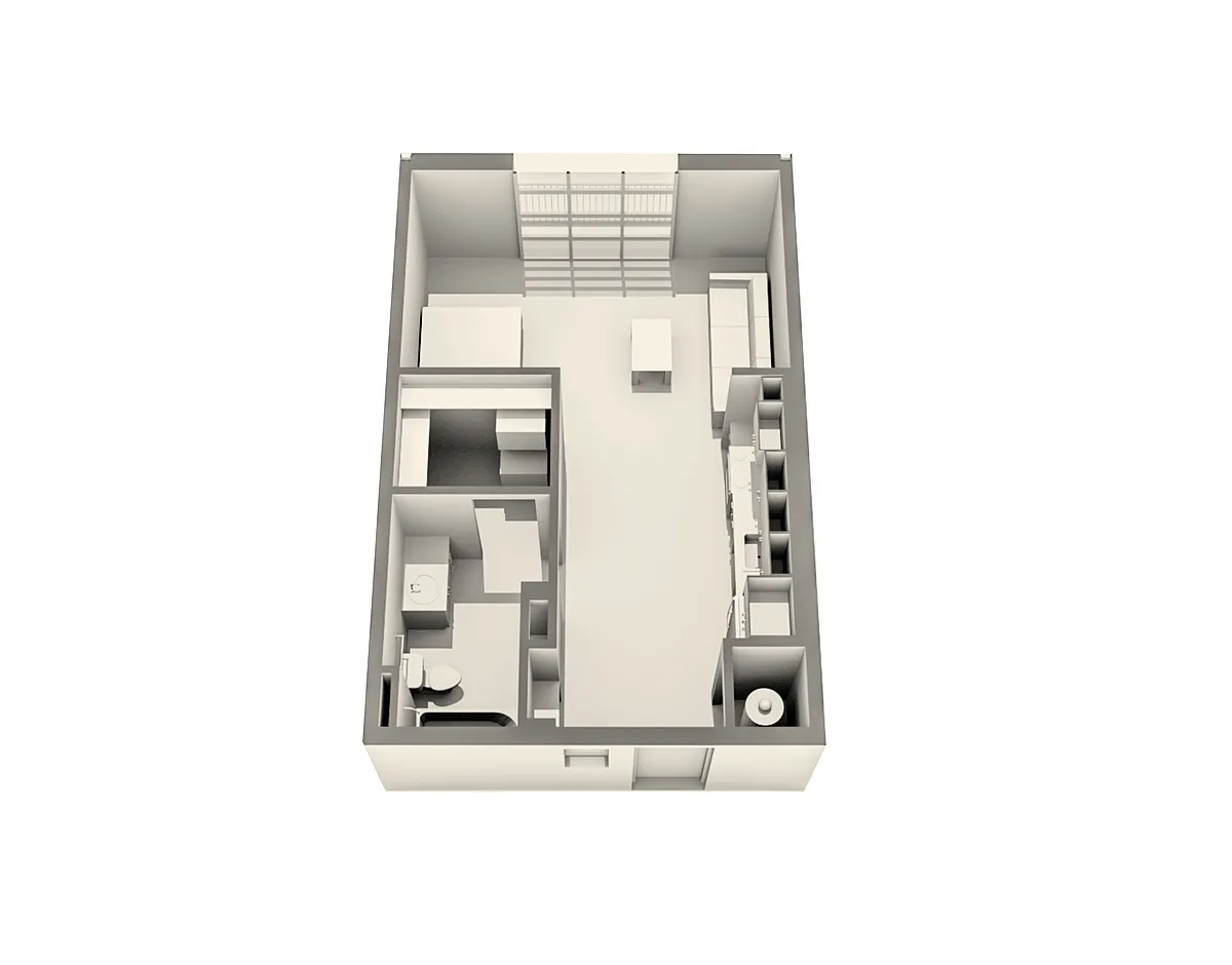 Floor plan The Frank