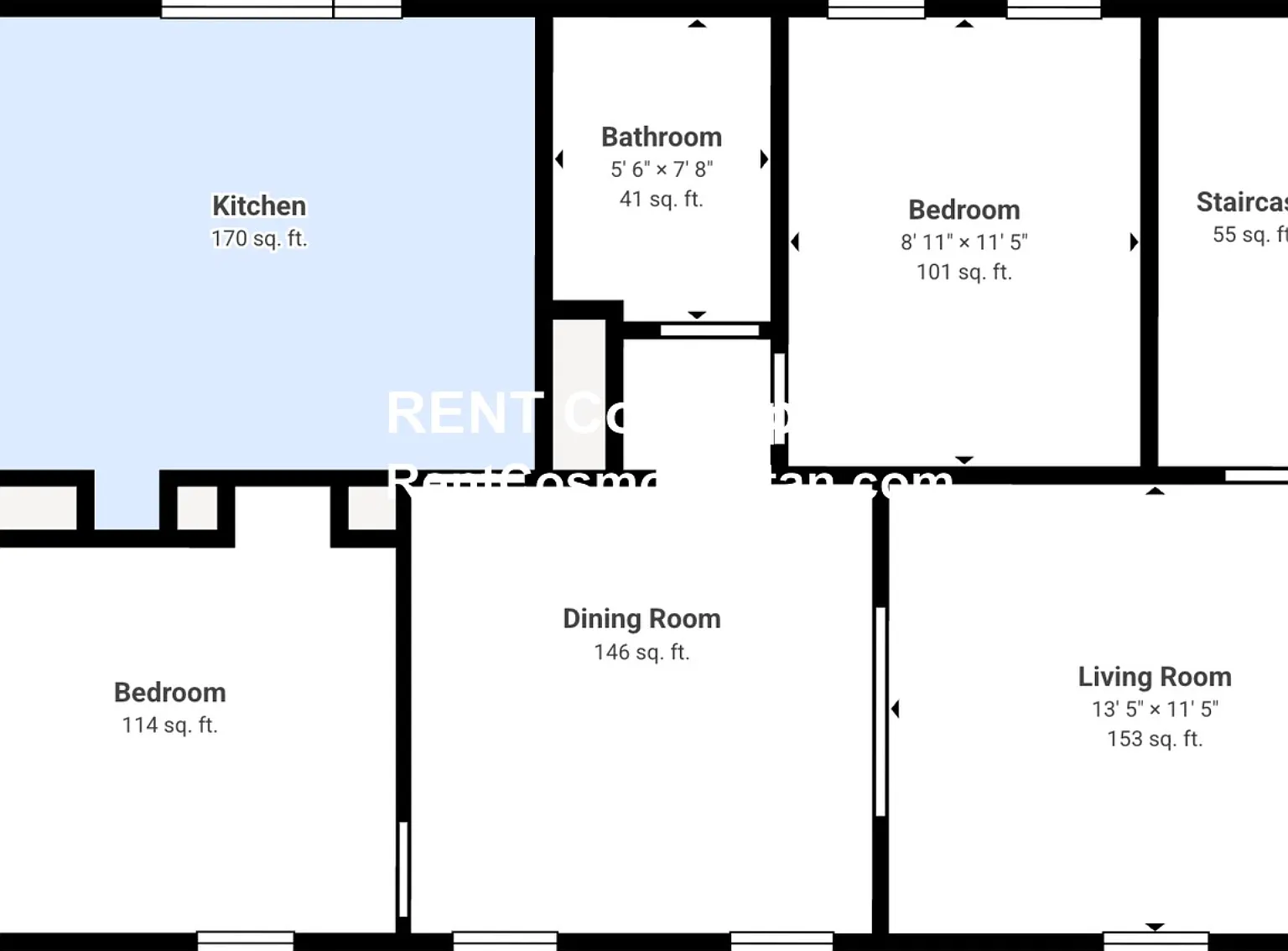 2 bed, 1100 sqft, $2,500 — Photo 3