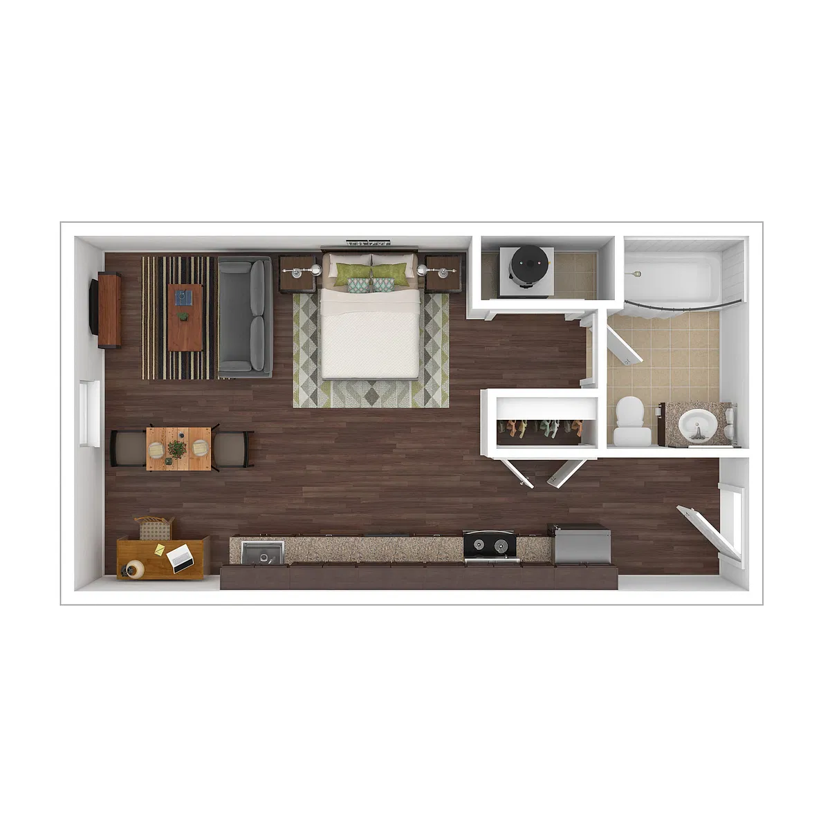 Floor plan Pocahontas