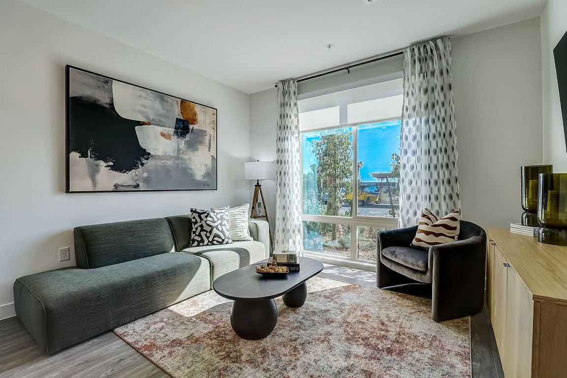 Unit 102 - Living Room