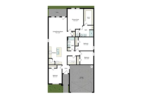 Floor plan Dill