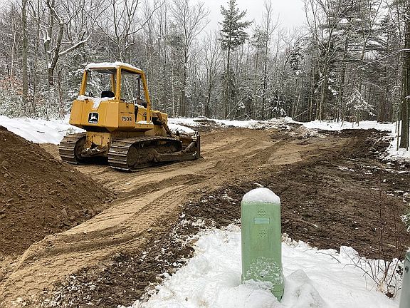 25x75 compacted gravel drive