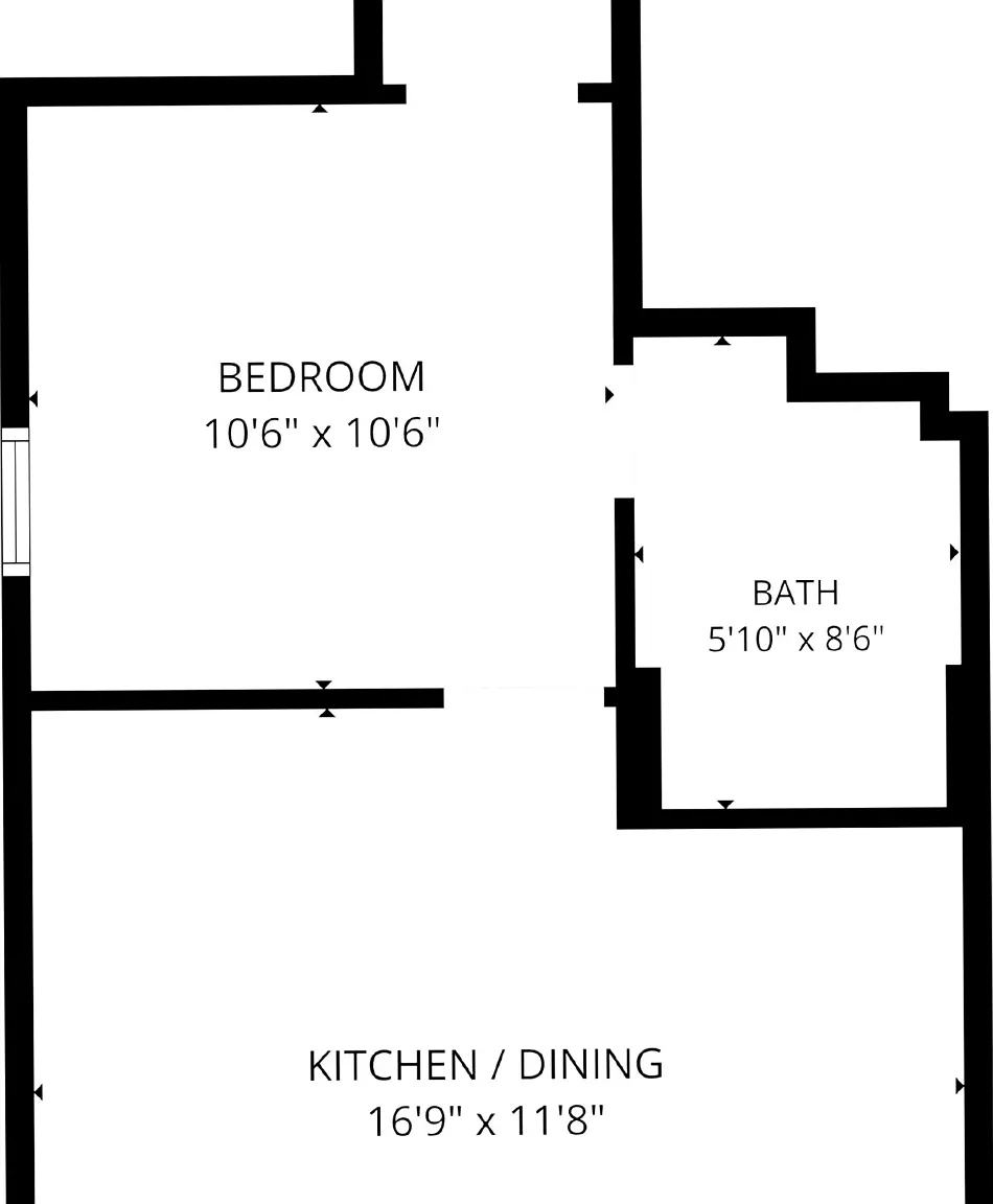 1 bed, 1.0 bath, 399 sqft, $995 — Photo 2