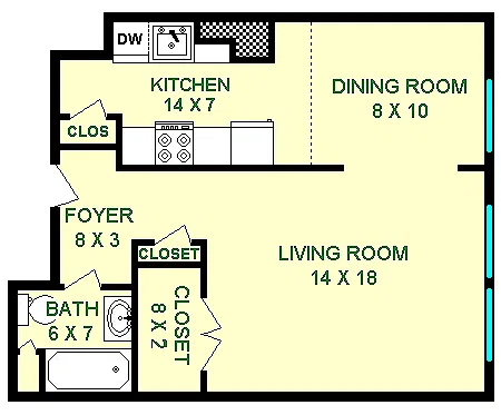 Floor plan Chevelle
