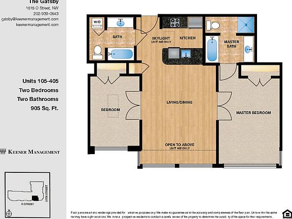 3rd image of 1515 O St NW APT 105