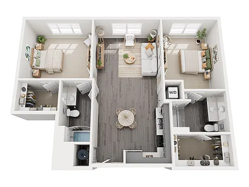 Floor plan 2D2