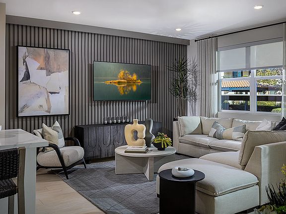 Plan 2 Model Living Room
