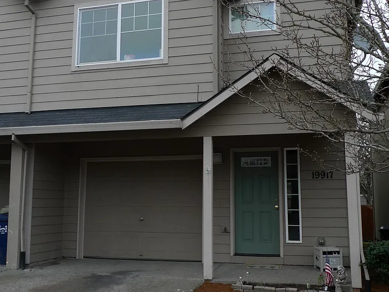 front of the house