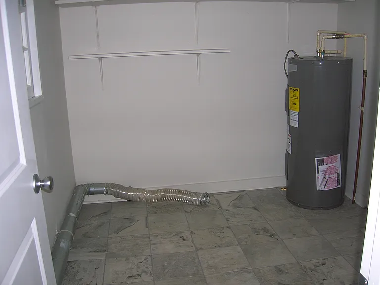 Laundry room with storage