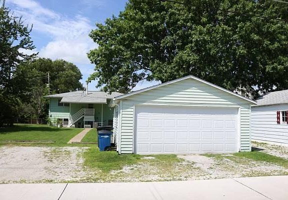 Exterior Back with Garage