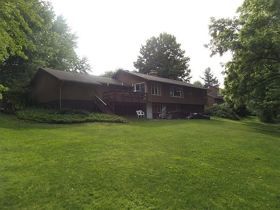 View of house from back yard