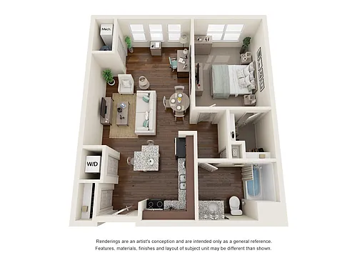 Floor plan A1S