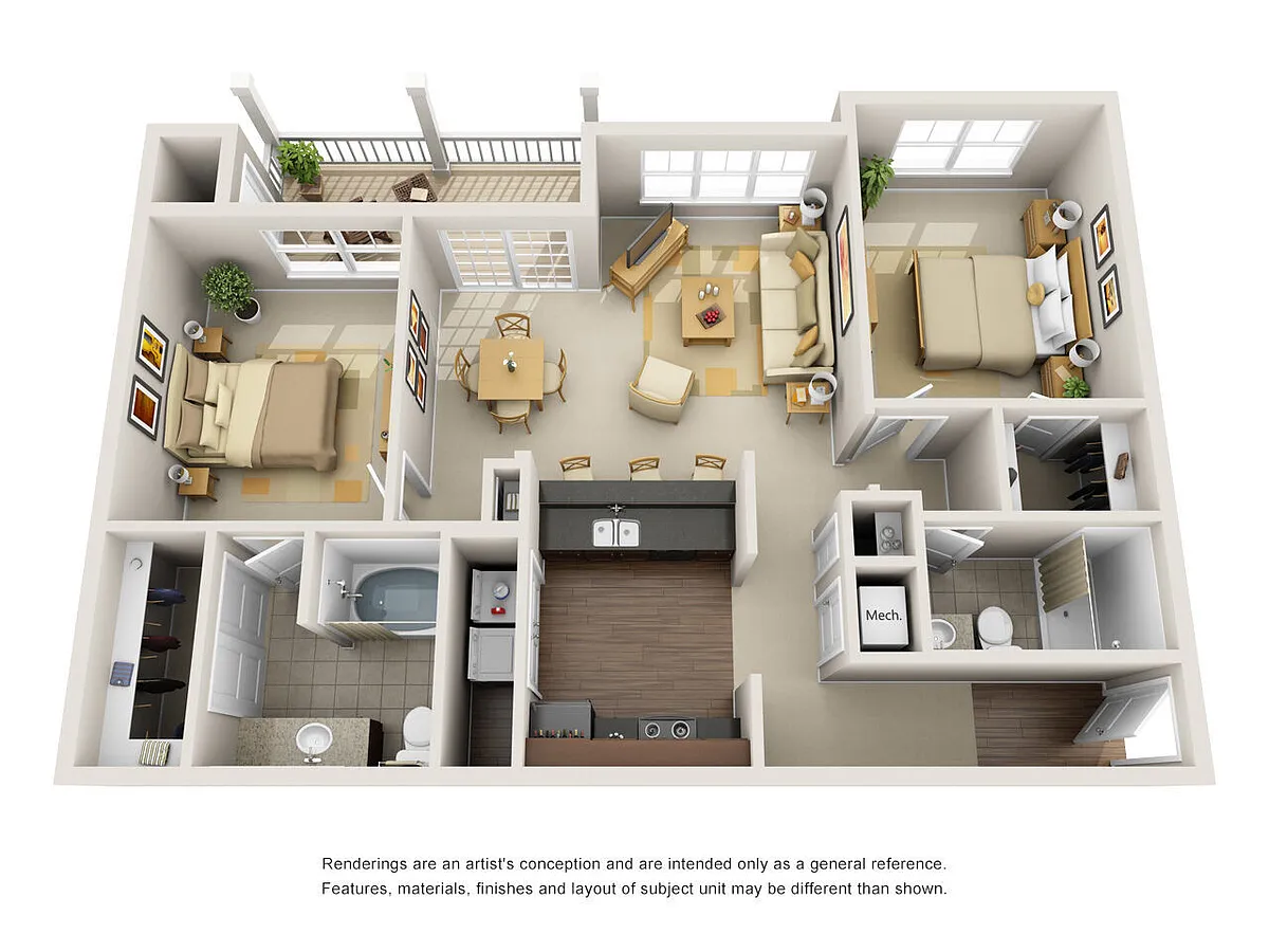 Floor plan The Chapman