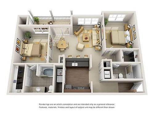 Floor plan The Chapman