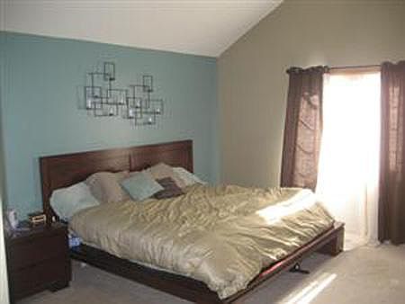 Spacious master bedroom.