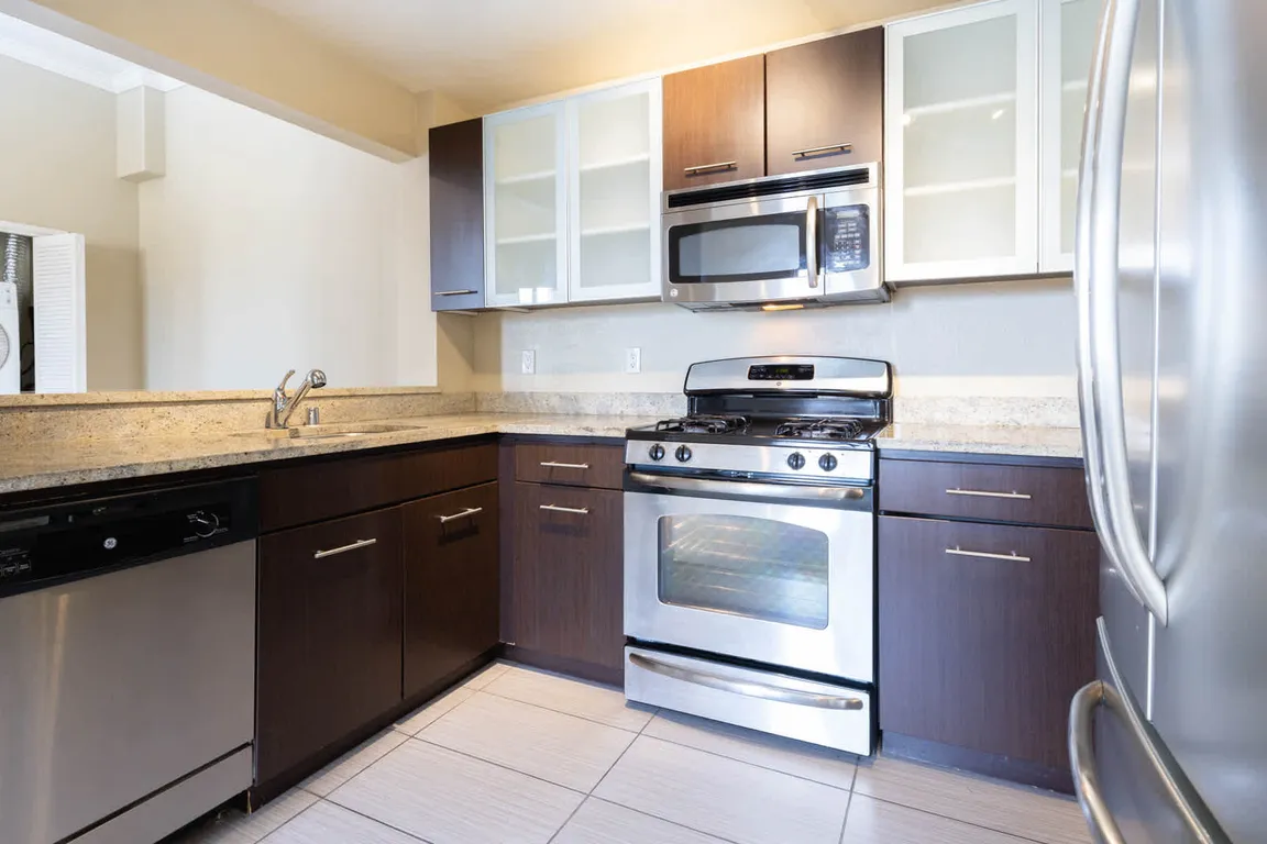 Kitchen with Stainless Steel Appliances
