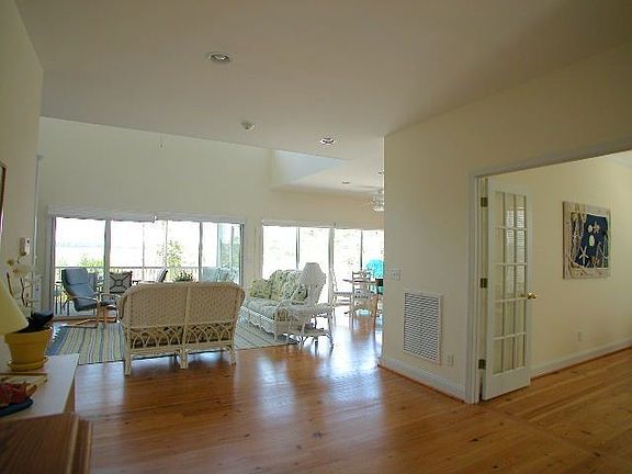 View through livingroom