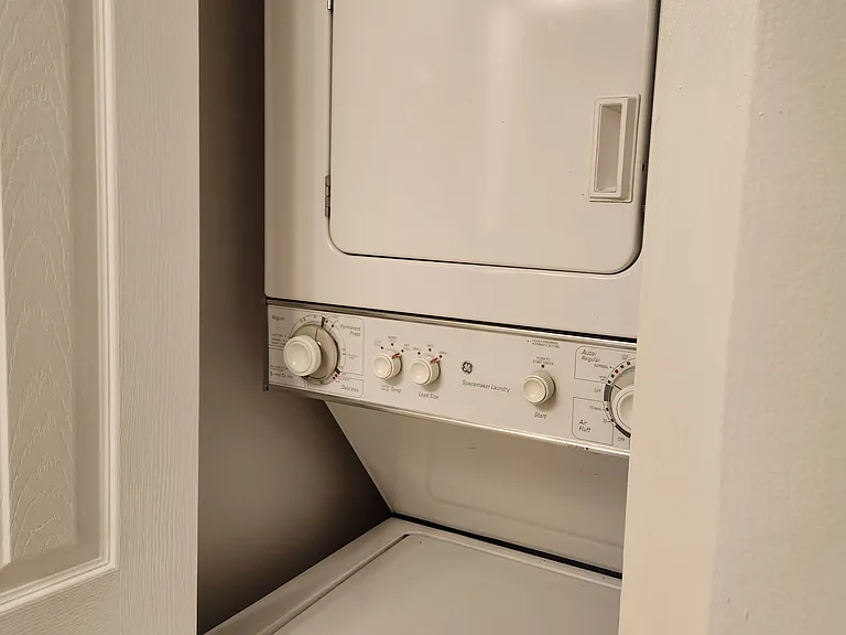 Washer and Dryer in the unit