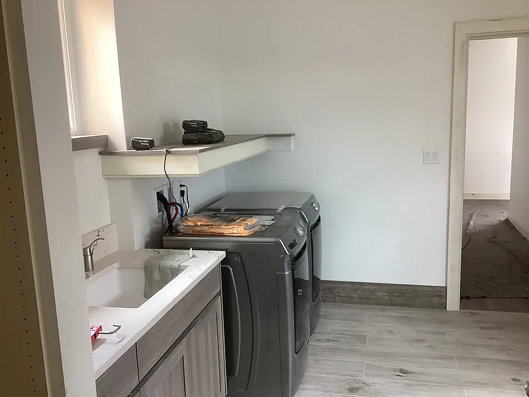 Laundry 
 mud room