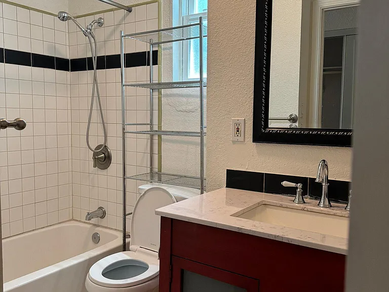 Bath Tub and Shower.