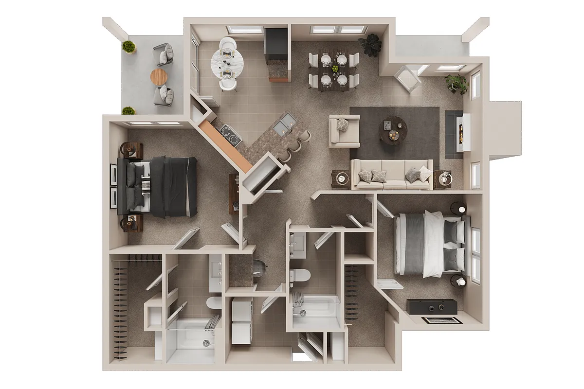 Floor plan Hawthorne