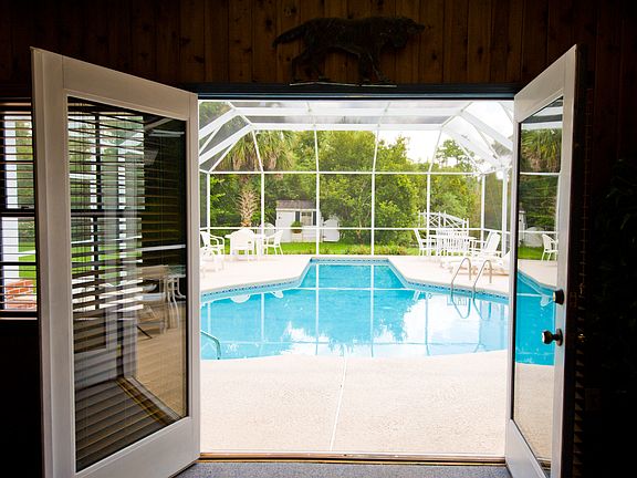 Family Room Opens to Pool
