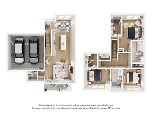 Floor plan Single Family C1