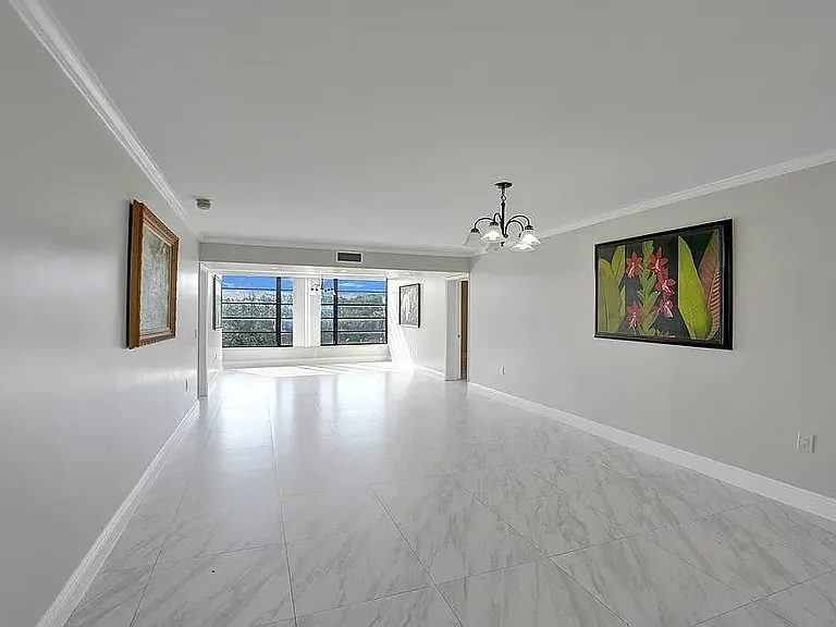 Entry way to the open area